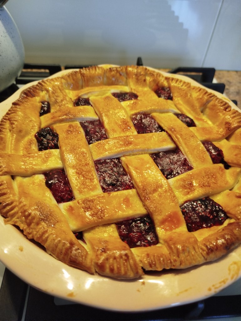 Фото Анастасії Цвілюк. Ягідний пиріг