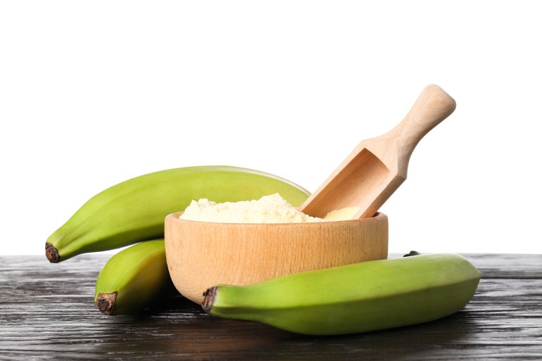 Бананове борошно виготовляють із&nbsp;зелених бананів