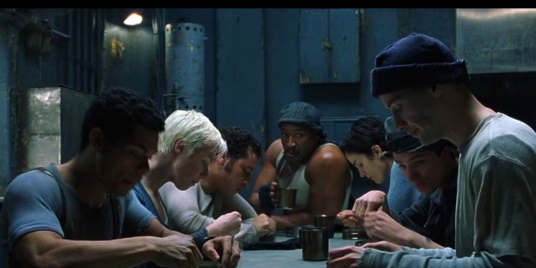 Кадр з фільму "Матриця"