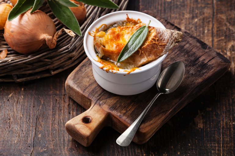 Французький цибулевий суп