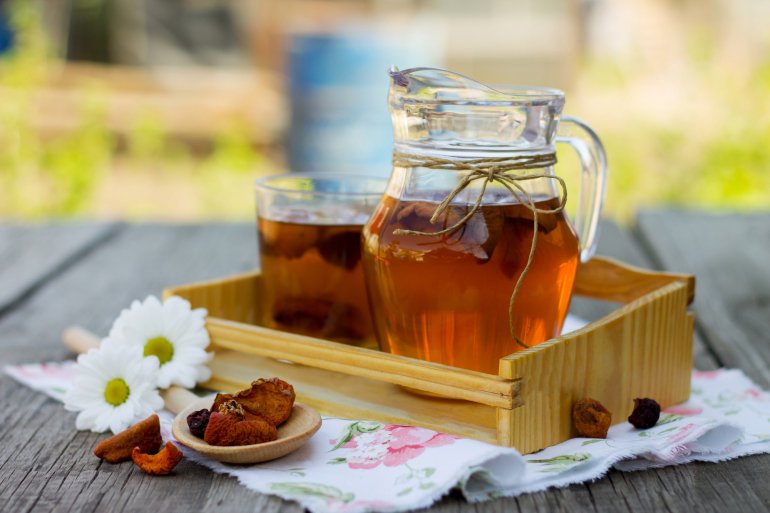 Березовий сік із&nbsp;сухофруктами