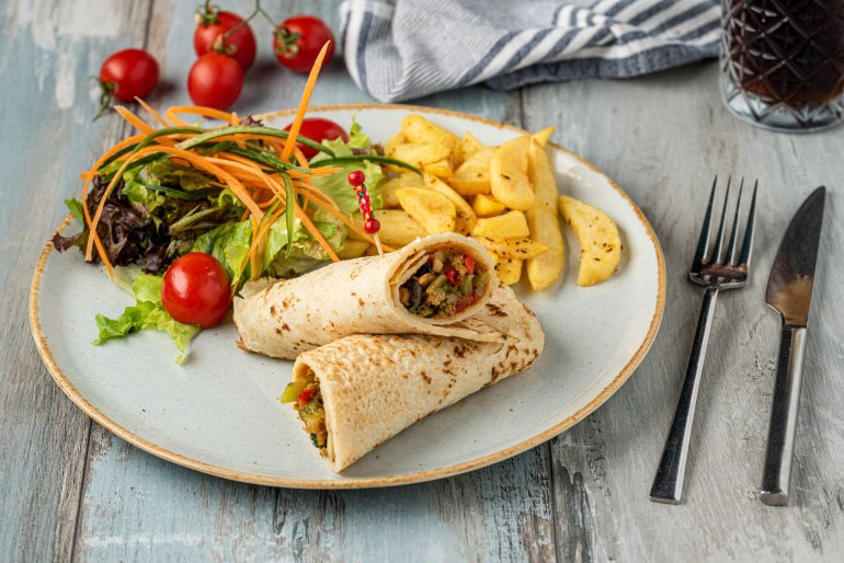 Шаурма з&nbsp;гливами