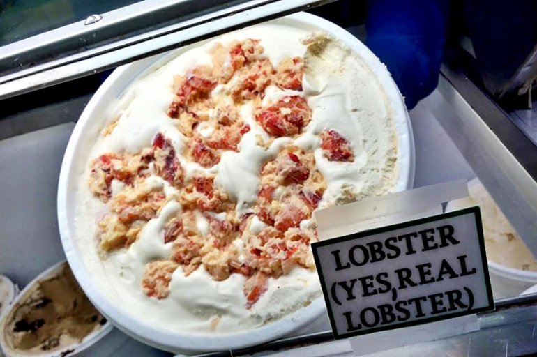 Мороженое с&nbsp;лобстером. Фото: www.lovefood.com