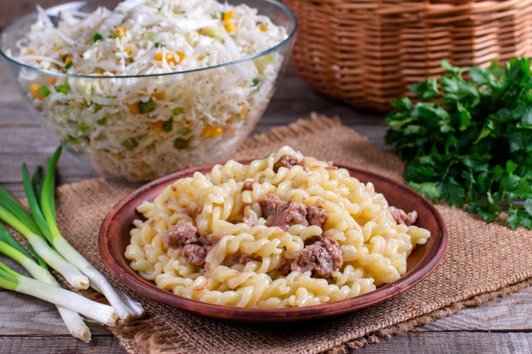 Макарони по-флотськи