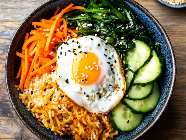 Рисовий боул з акцентом на текстури