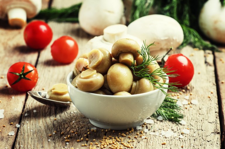 Мариновані гриби