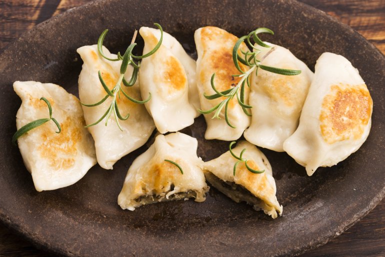 Вареники з&nbsp;грибами