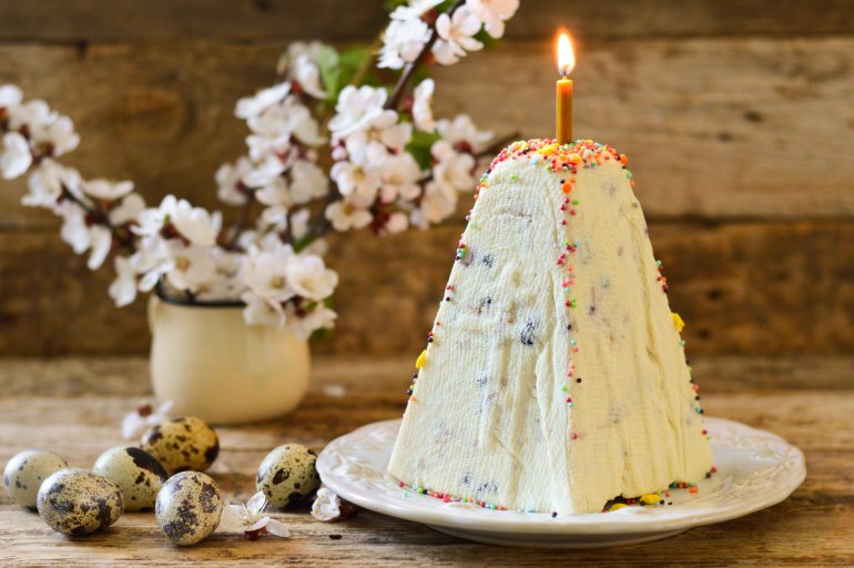 Сирна паска без яєць