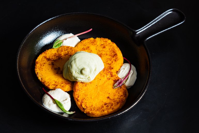 Морковные драники