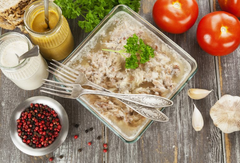 Яловичий холодець