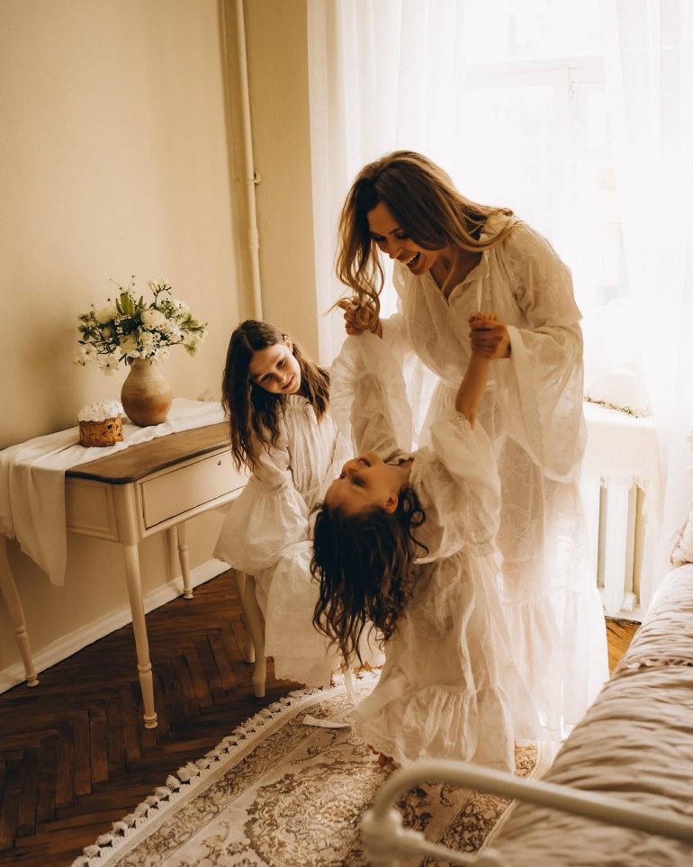 Олена Світлицька з&nbsp;Вірою і&nbsp;Марією