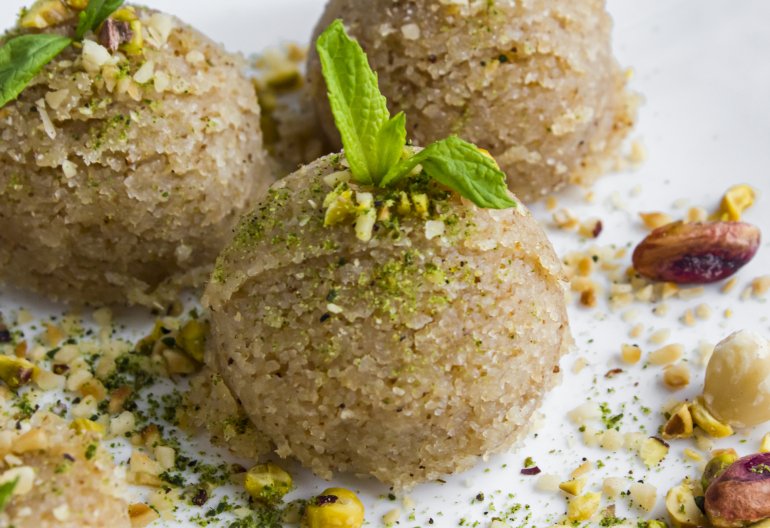 Манная халва