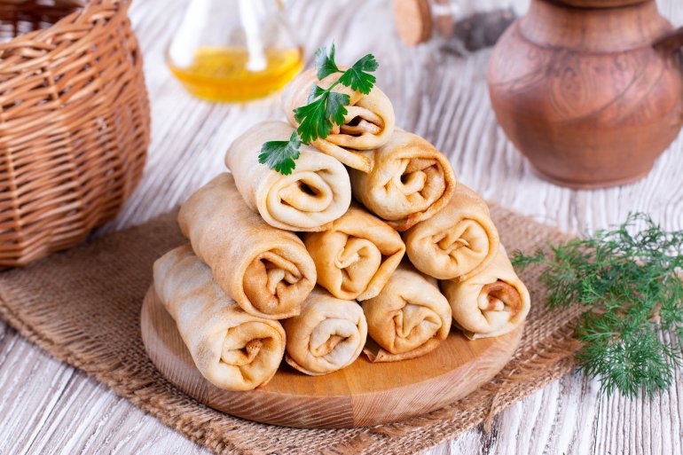 Млинці з начинкою