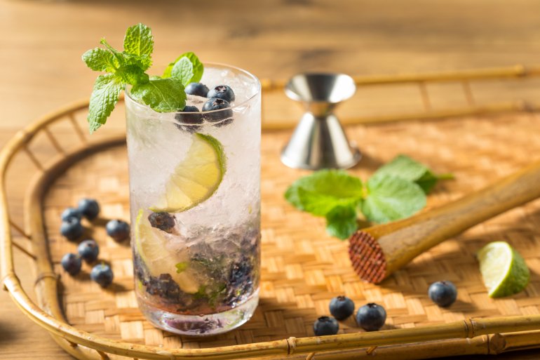 Чорничний мохіто