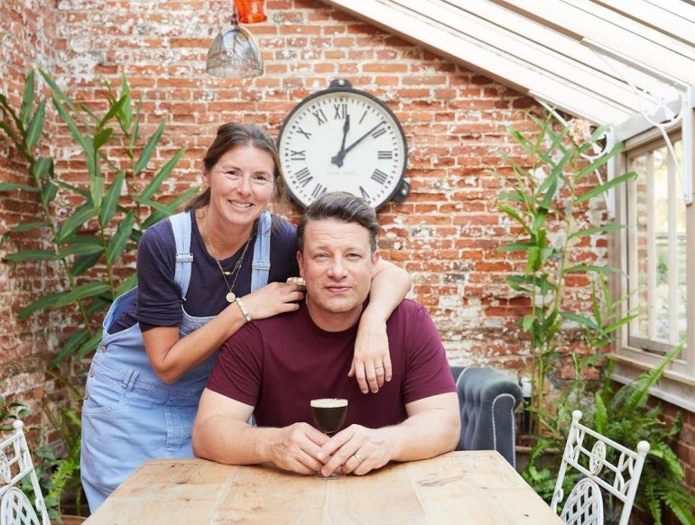 Джейми Оливер с&nbsp;женой