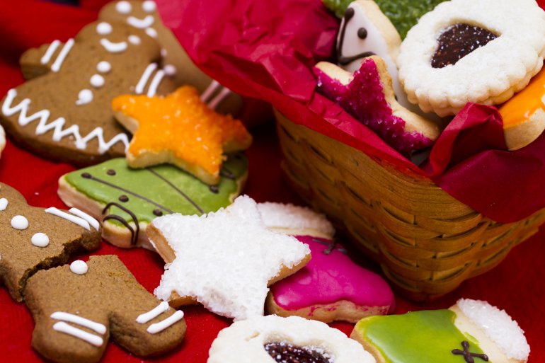 Новогоднее печенье на&nbsp;елку