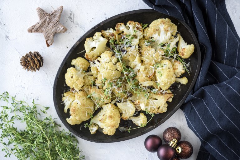 Запеченная цветная капуста