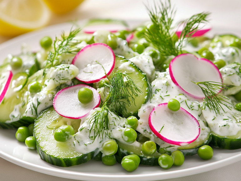 Молодий горошок можна додавати в різні салати
