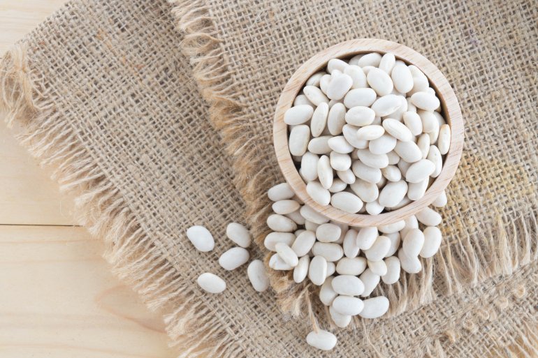 Квасоля містить рослинний білок