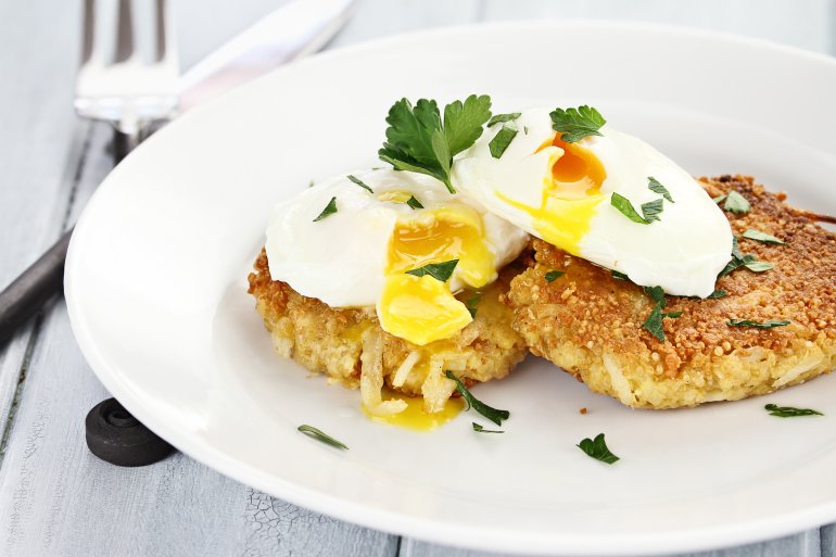 Сирні панкейки з&nbsp;яйцем