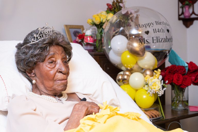 Елізабет Френсіс відсвяткувала 114-й день народження 25&nbsp;липня 2023&nbsp;року. Фото: longeviquest.com