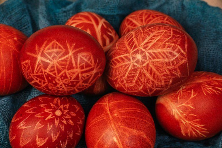 Найпростіша писанка&nbsp;— дряпанка