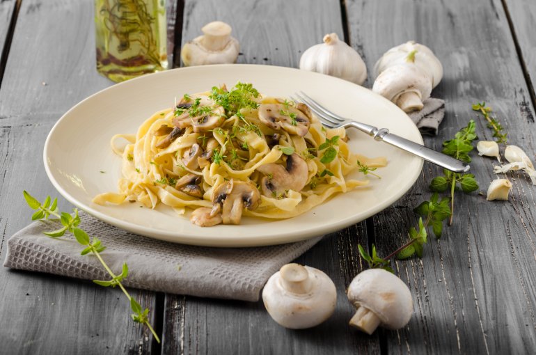Паста з&nbsp;грибами