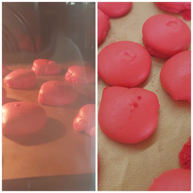 Кришечки макаронс вздулися / Фото з&nbsp;ФБ-групи «Рецепти Смаколик.юа»