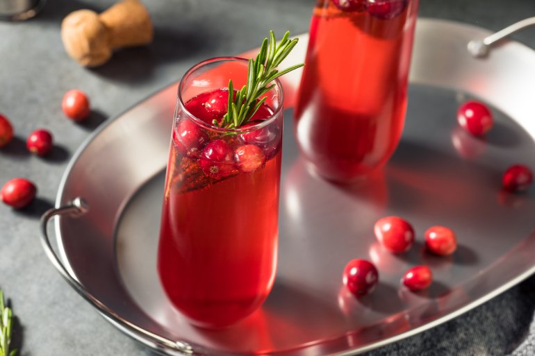 Ігристе з&nbsp;журавлинним соком