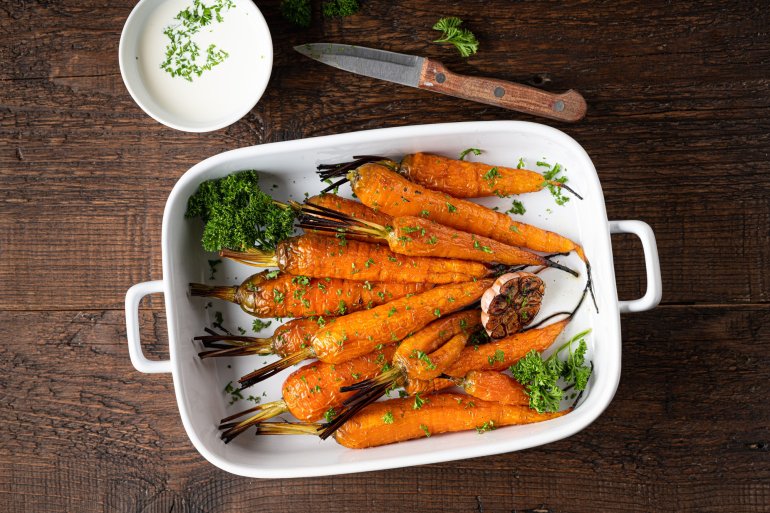 Запечена морква