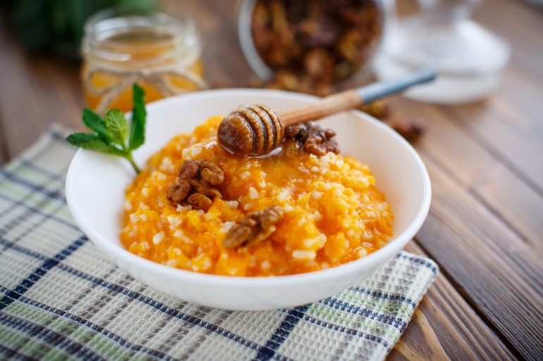 Гарбузова каша є&nbsp;чудовим і&nbsp;поживним сніданком