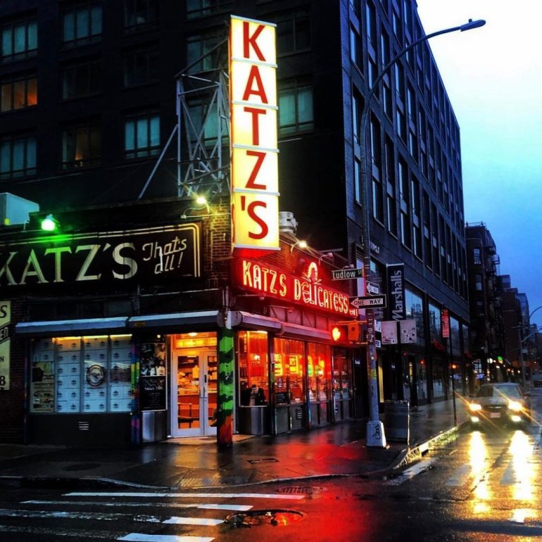 Katz’s Delicatessen. Фото: instagram.com/katzsdeli/