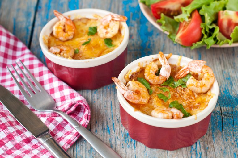 Жульєн з&nbsp;морепродуктів