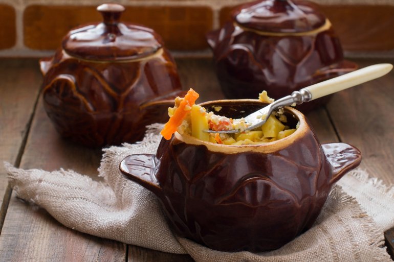 Печеня в&nbsp;горщику