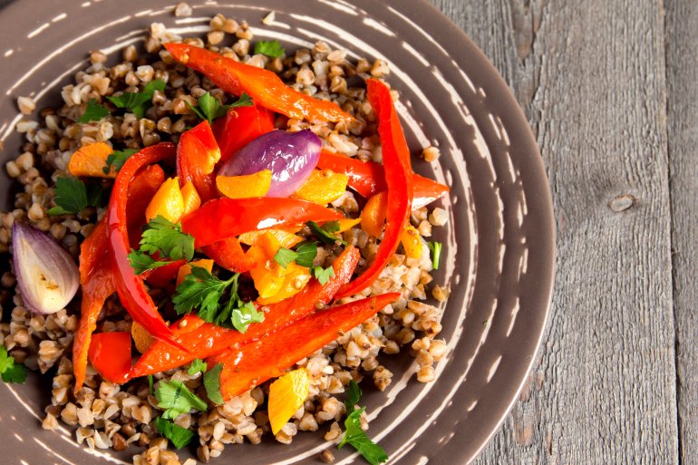 Гречка з&nbsp;овочами