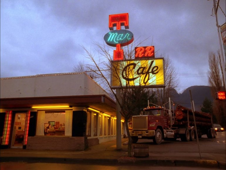 Double R&nbsp;Diner, «Твин Пикс». Кадр из&nbsp;сериала