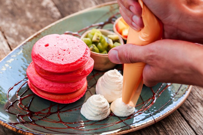 Свекольные блины