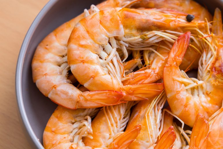 Креветки містять багато білка, йоду та&nbsp;селену