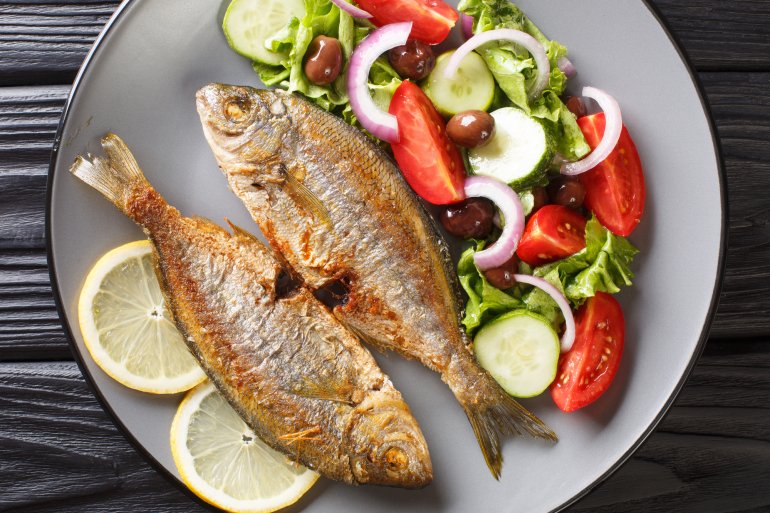 Сарпу можна просто запекти або обсмажити