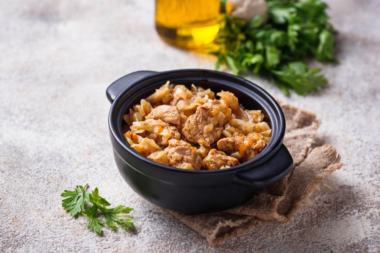 Овощное рагу с&nbsp;мясом