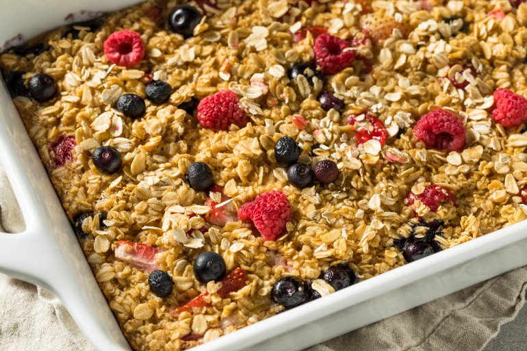 Овсяная запеканка