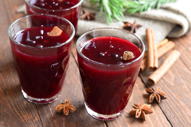 Кисель из&nbsp;клюквы