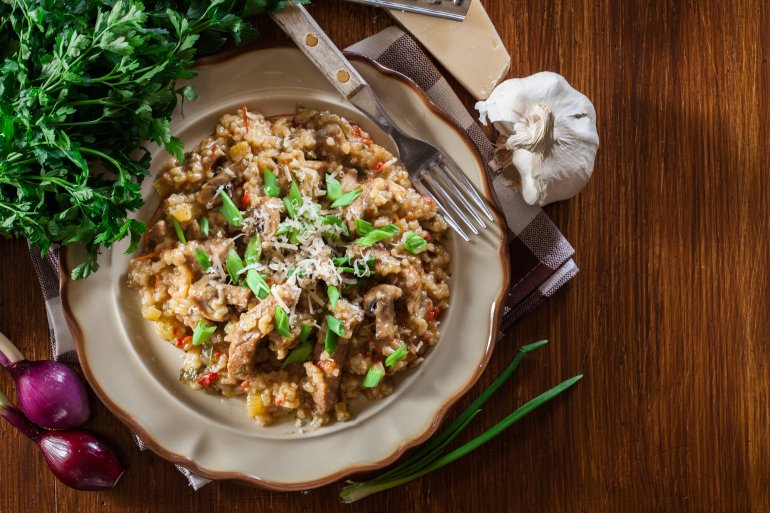 Ризотто с&nbsp;субпродуктами