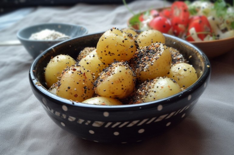 Молода картопля з&nbsp;маком