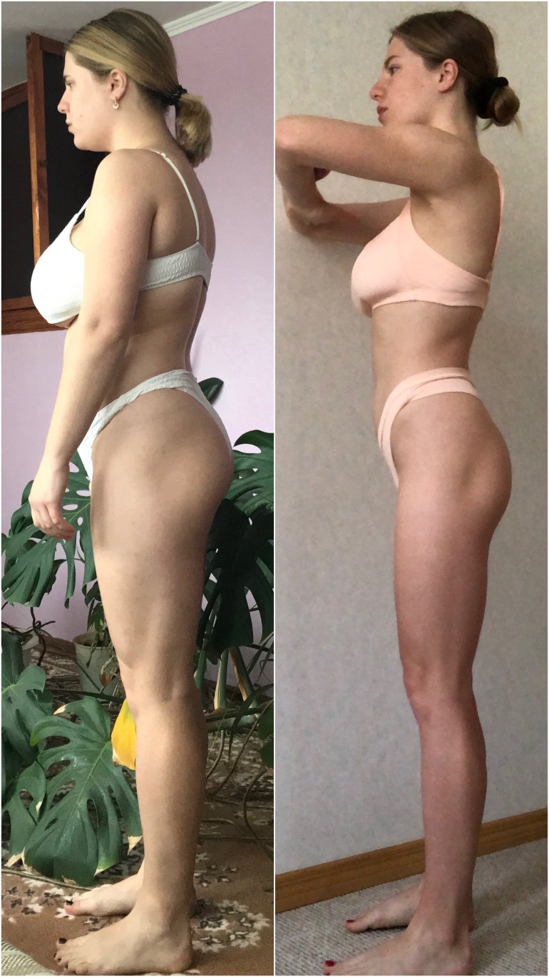 Результат мого схуднення на&nbsp;фото: змінилися не&nbsp;тільки об’єми тіла, а&nbsp;й&nbsp;тонус м’язів, шкіри і, звісно, моя самооцінка