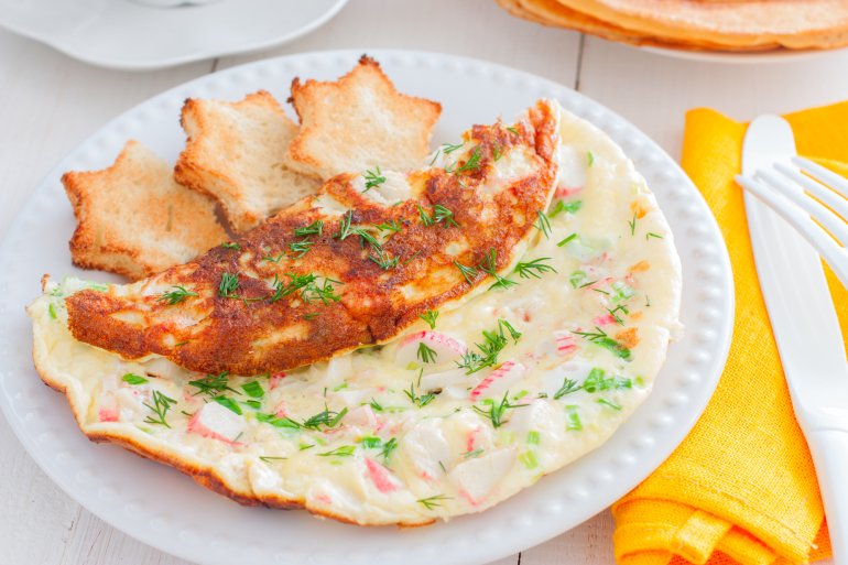 Корейский омлет