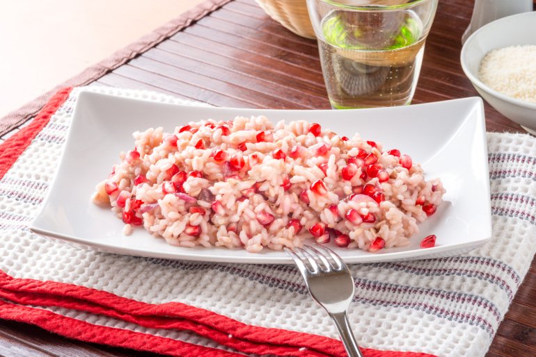Рис с&nbsp;гранатом