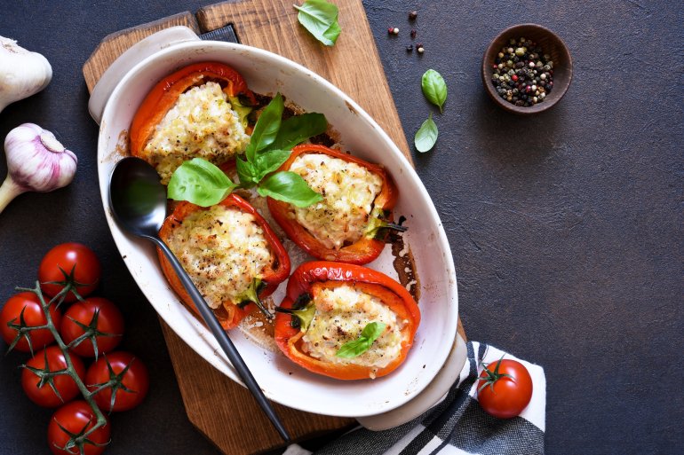 Фарширований перець поблано