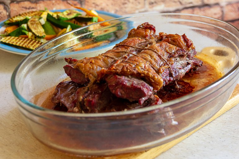 Запечене м’ясо