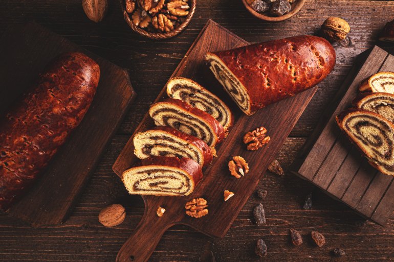 Завиванець з&nbsp;маком та&nbsp;горіхами